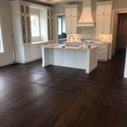 Installing Walnut flooring