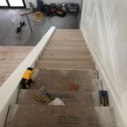 Installing French Oak stair treads
