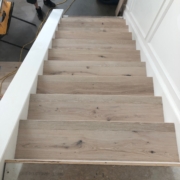 Installing French Oak stair treads