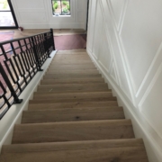 French Oak staircase installed