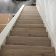 French Oak staircase installed