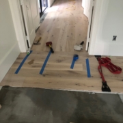 Installing French Oak flooring