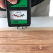 Checking moisture in flooring