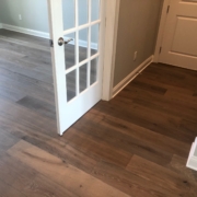 French Oak plank flooring installed