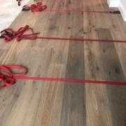 Installing French Oak plank flooring