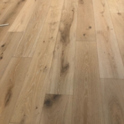 7 1/2" wide engineered White Oak flooring (detail)