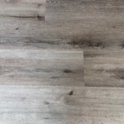 9" wide, gray, Luxury Vinyl Plank - installed detail.