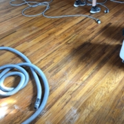 Red and White Oak flooring - pre-refinishing