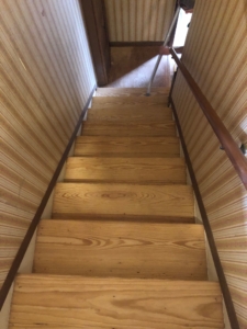 White Oak stair treads - refinished
