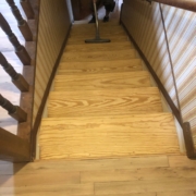 White Oak stair treads - refinished