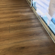 Luxury Vinyl Plank flooring - installed.