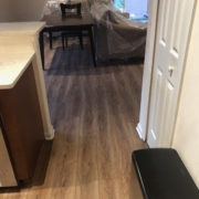 Luxury Vinyl Plank flooring - installed.