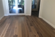 7 1/2" engineered White Oak flooring installed.