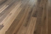 7 1/2" engineered White Oak flooring installed.