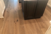 7 1/2" engineered White Oak flooring installed.