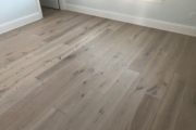 Installed European Oak flooring.