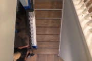 Refinished Red Oak staircase