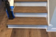 Refinished Red Oak staircase