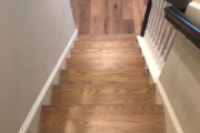 Refinished Red Oak staircase