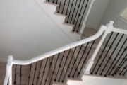 Refinished Red Oak stairway