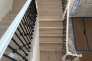 Refinished Red Oak stairway