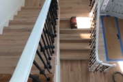 Refinishing Red Oak stairway