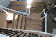 Refinishing Red Oak stairway