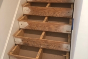 Leveling stairtreads.