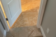 Installing Luxury Vinyl Plank.