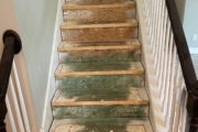 Stairway - carpet removed.