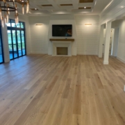 French Oak flooring - installed.