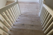 Refinished Pine stairs.