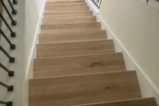 New Oak stair treads installed.