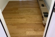 Trubalance Golden Red Oak flooring installed.