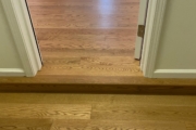 Trubalance Golden Red Oak flooring installed.