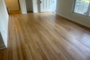 Finished Red Oak flooring.