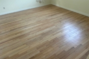 Finished Red Oak flooring.