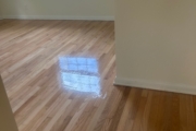 Finishing Red Oak flooring.