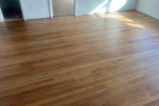 Repaired and refinished wooden floors.