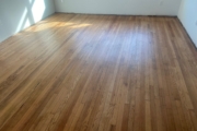 Repaired and refinished wooden floors.