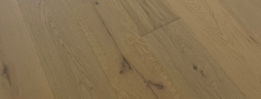 European Oak hardwood flooring.