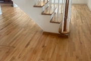 Refinished wood floors and stairs.