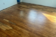 Repaired wooden floors.