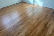 Repaired wooden floors.