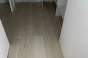 Installed Luxury Vinyl Plank flooring.