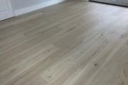 Installed Luxury Vinyl Plank flooring.