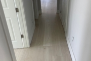 Installed Luxury Vinyl Plank flooring.