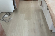 Installing Luxury Vinyl Plank flooring.