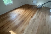 Recoating Oak flooring.