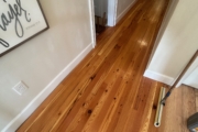 Heart Pine flooring upstairs.